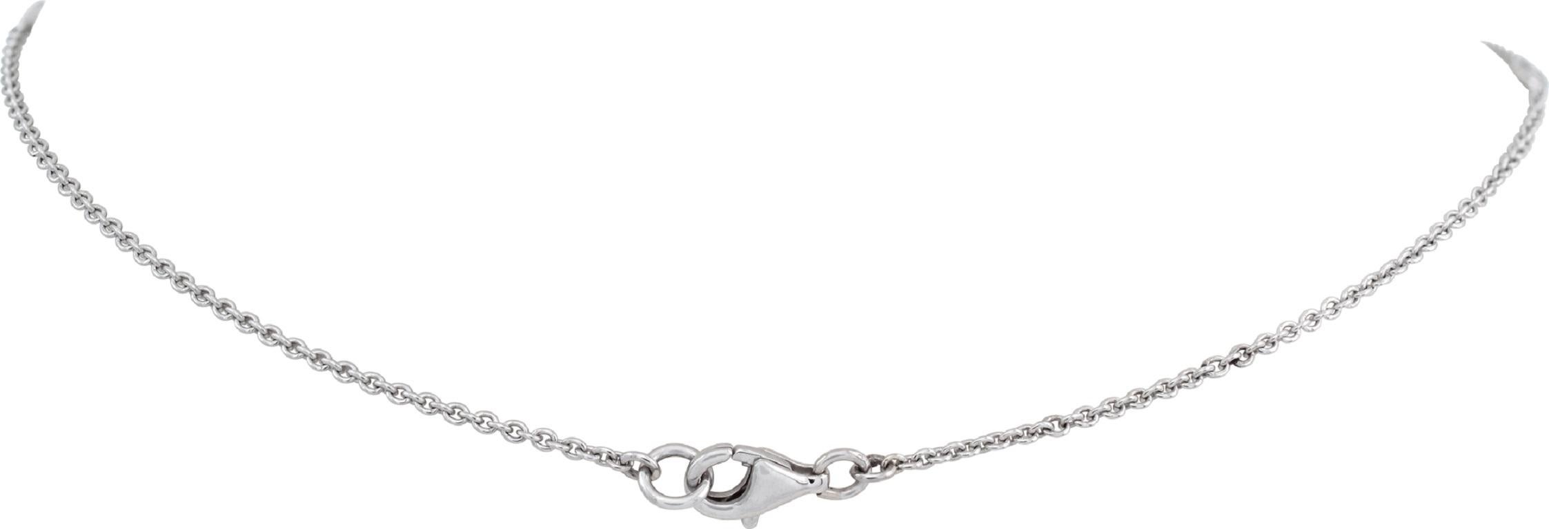 Women's Diamond with Citrine, Golden Topaz White Gold Drop Necklace