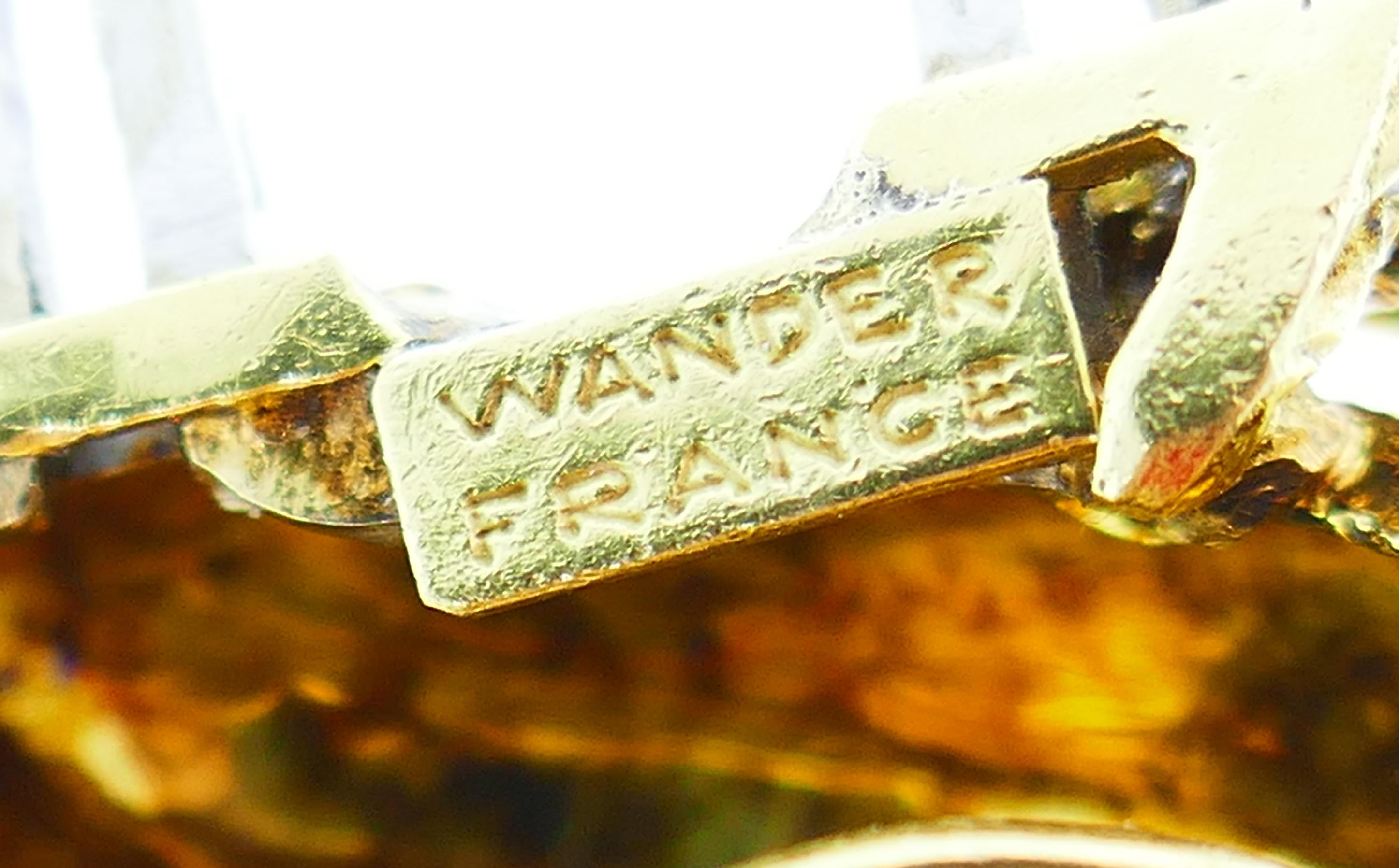 Diamond Yellow Gold Bracelet by Wander, Paris 3