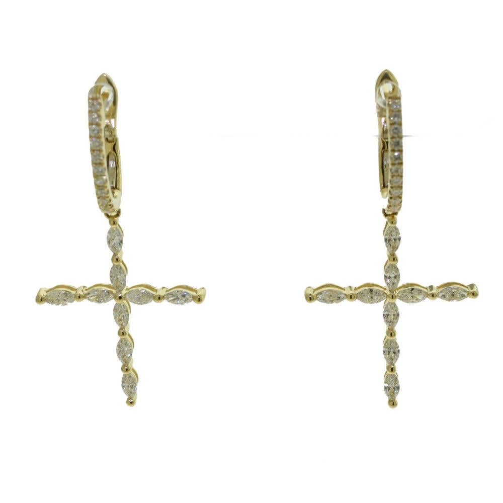 Brilliance Jewels, Miami
Questions? Call Us Anytime!
786,482,8100

Metal:  Yellow Gold

Metal Purity:18k

Style: Religious / Holy Earrings

Stones:  18 Medium Diamonds, 24 Round Small Diamonds

Small Diamond Carat Weight:  0.16 Carats

Medium