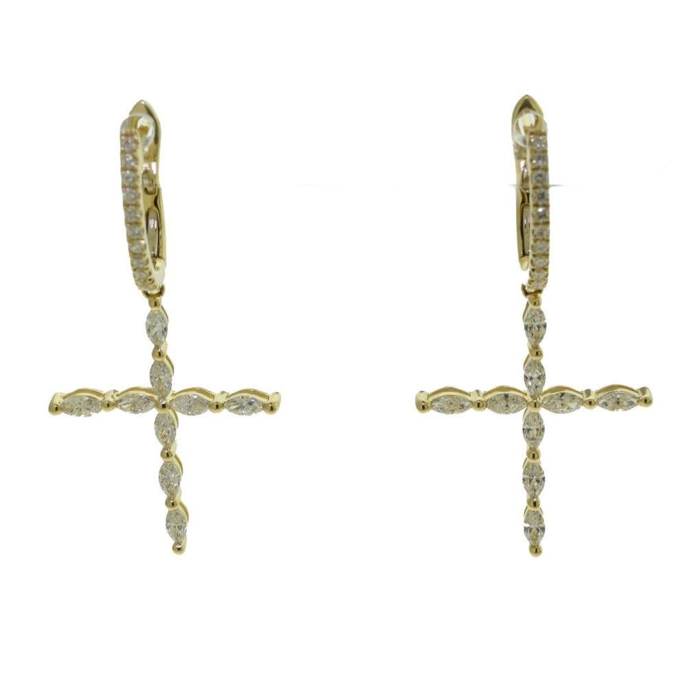 
Metall:  Gelbgold

Metallreinheit:18k

Stil: Religiös / Heilige Ohrringe

Steine:  18 Marquise-Diamanten, 24 runde kleine Diamanten

Klein Diamant Karat Gewicht:  0,16 Karat

Medium Diamant Karat Gewicht:  0.87

Gewicht:   3,86 Gramm 

Enthält:  2