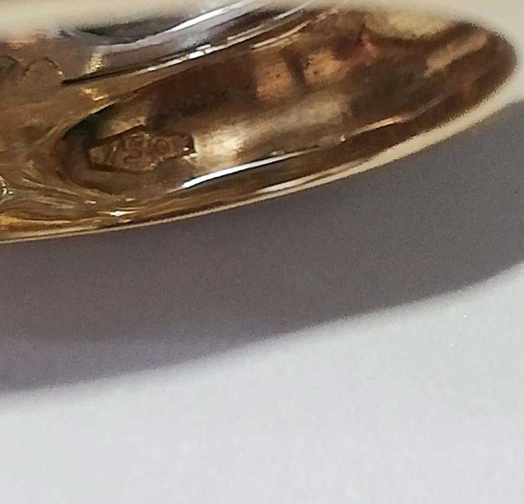 Women's Diamonds, 18 Karat Rose Gold, White Gold and Yellow Gold Ring