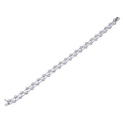 Diamanti, Bracciale in oro bianco 18 carati