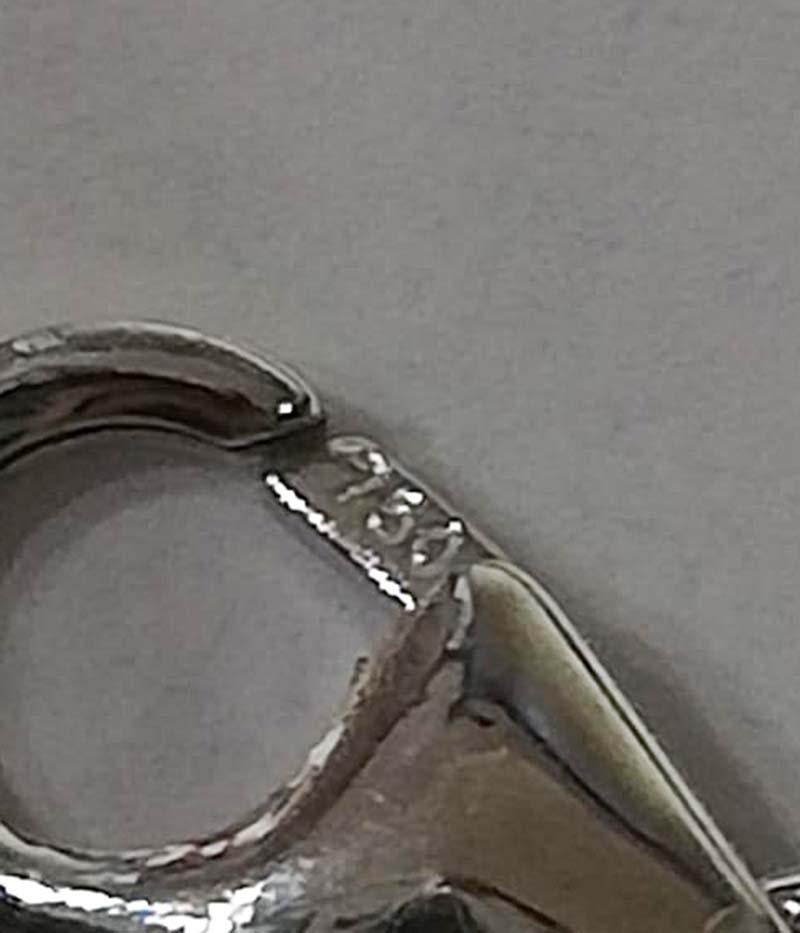 Diamonds, 18 Karat White Gold Modern Bracelet. 1