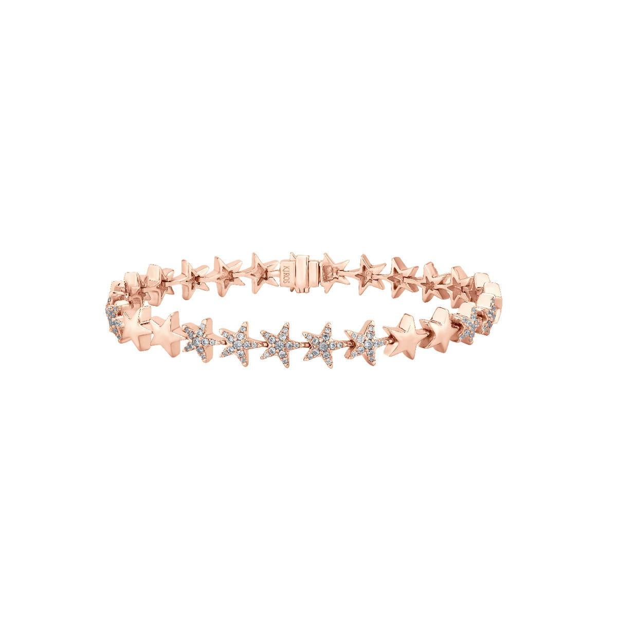 Diamonds  & 18K  Rose Gold Destinée Ring For Sale 2
