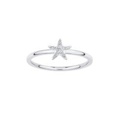 Diamonds  & 18K  White Gold Destinée Ring