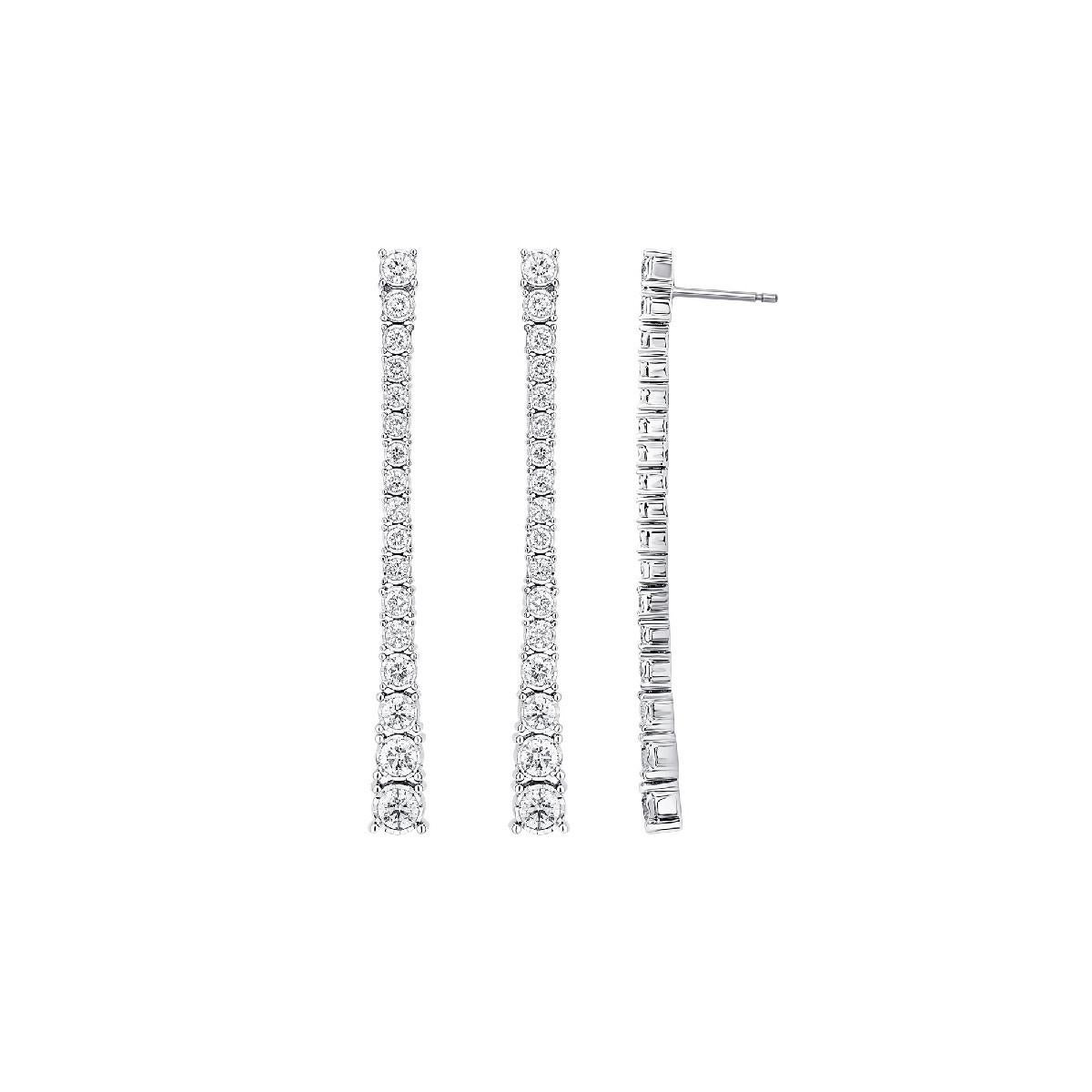 Diamanti  Orecchini Whiting in oro bianco 18K In condizioni Nuovo in vendita a Bilbao, ES