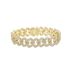 Diamanten  & 18K Gelbgold Olympisches Armband