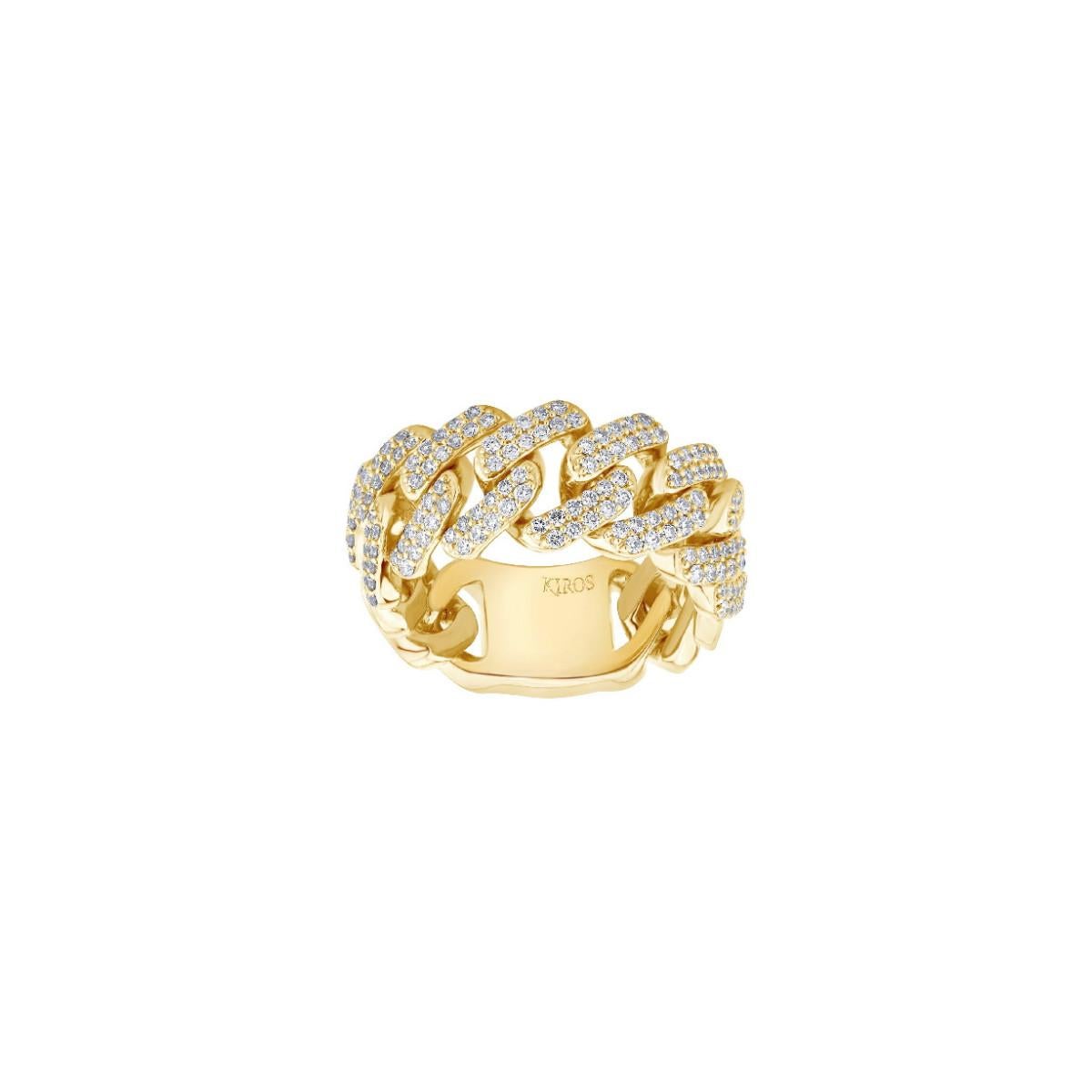 Diamonds  & 18K Yellow Gold Serenata  Earcuffs In New Condition For Sale In Bilbao, ES