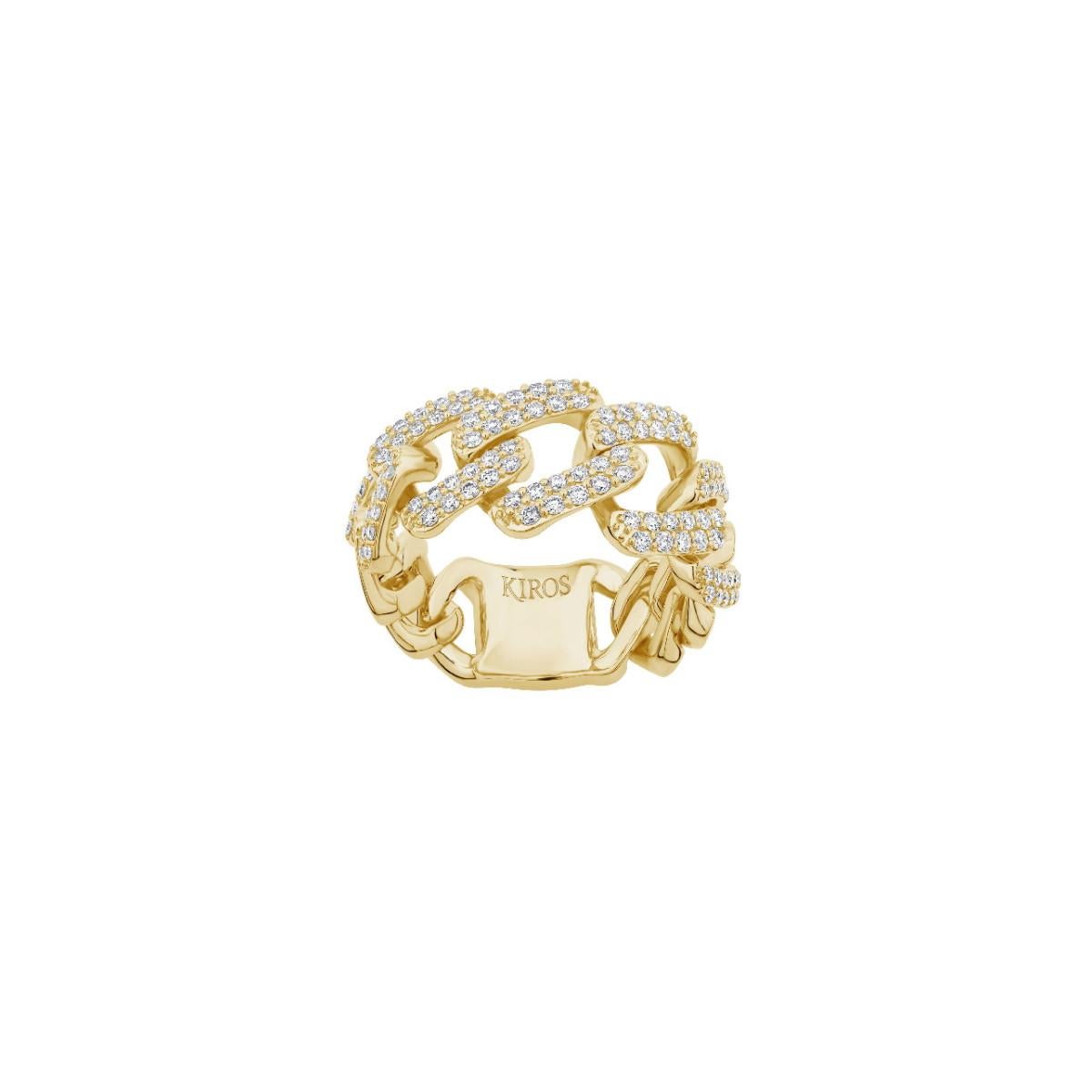 Women's Diamonds  & 18K Yellow Gold Serenata  Earcuffs For Sale