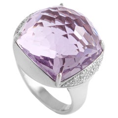 Diamonds and Amethyst Ring