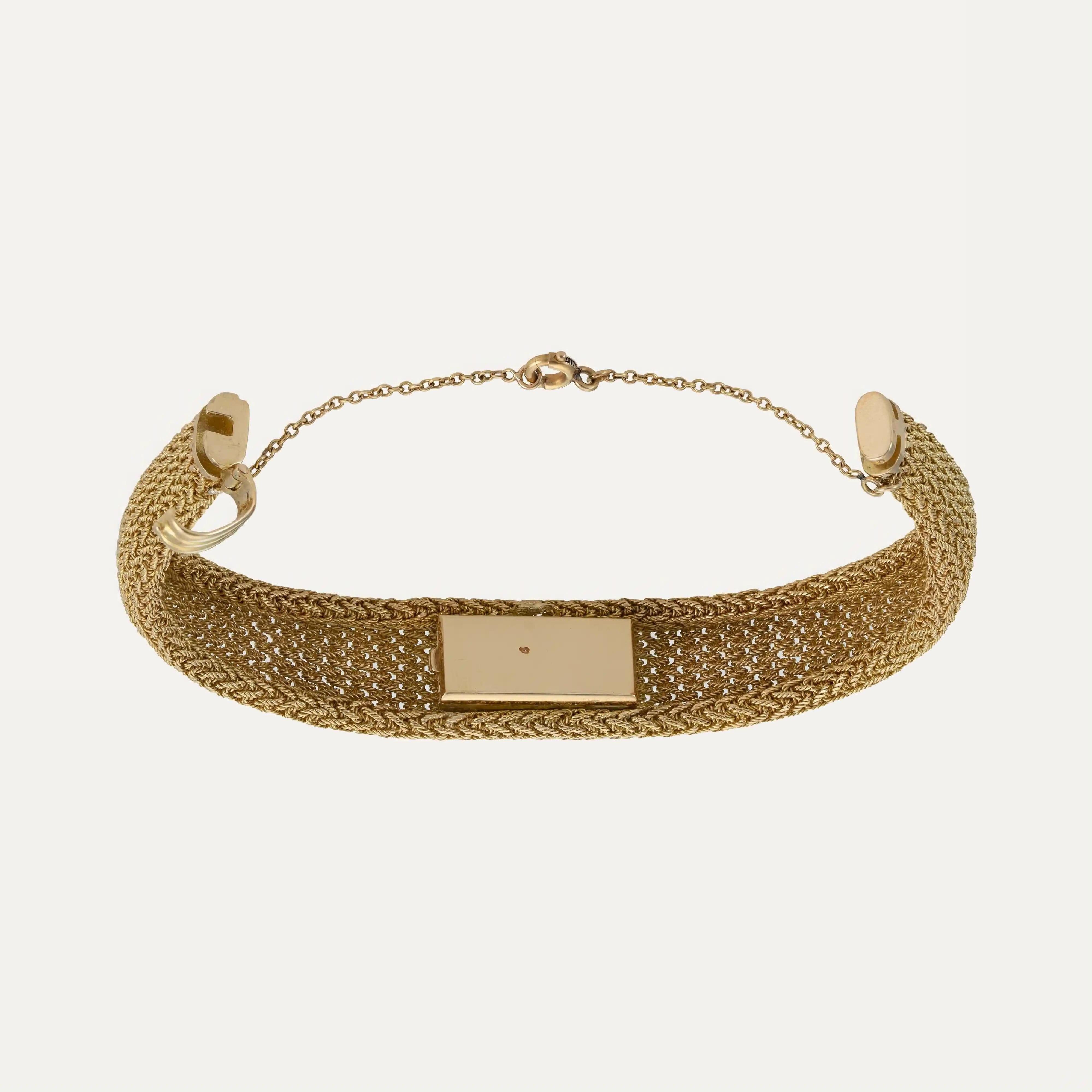 Contemporary Goldarmband mit Diamanten und Ceylon-Saphiren für Damen oder Herren im Angebot
