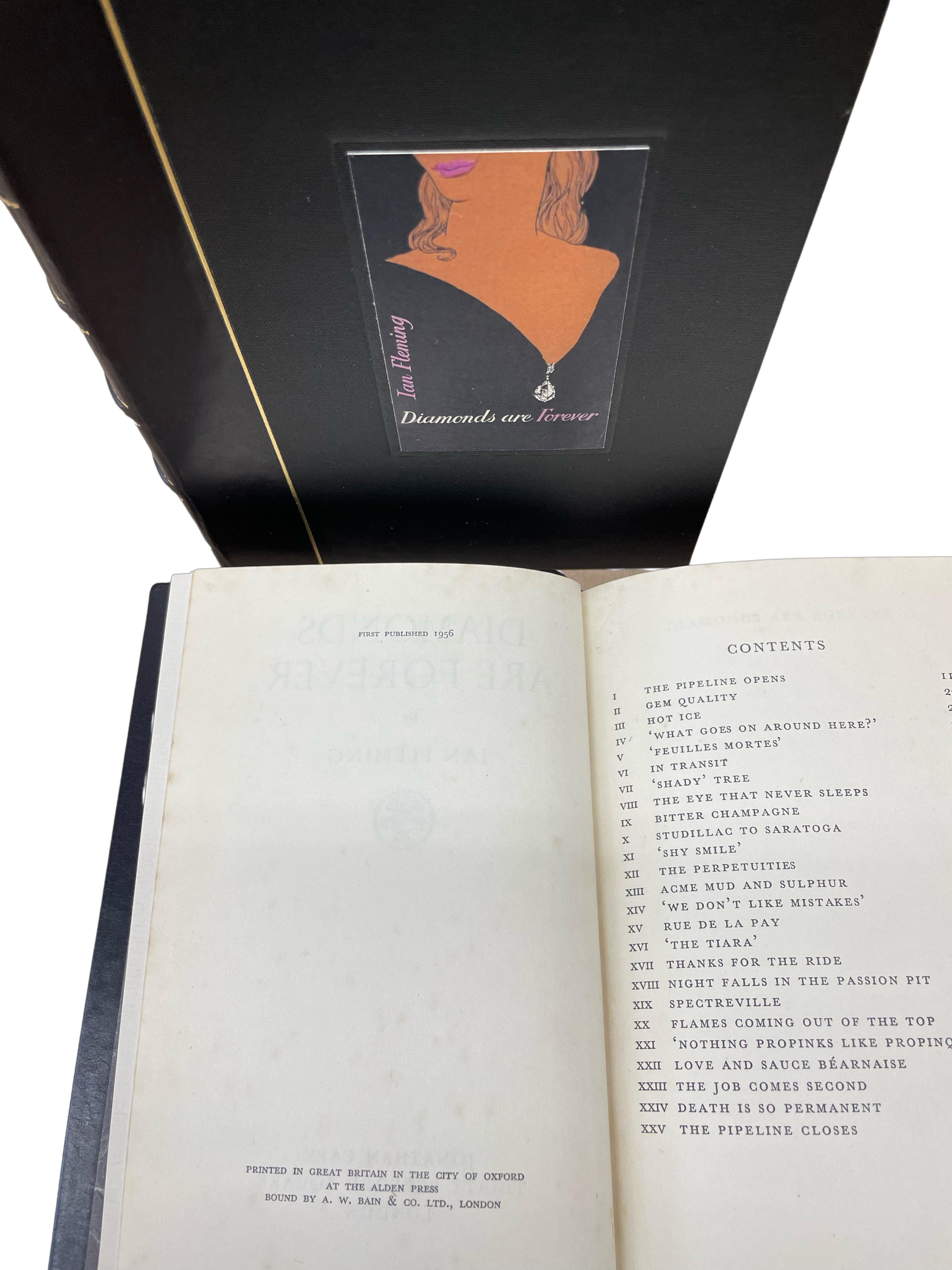 Mid-20th Century Diamonds Are Forever by Ian Fleming, First Edition, 1956 For Sale