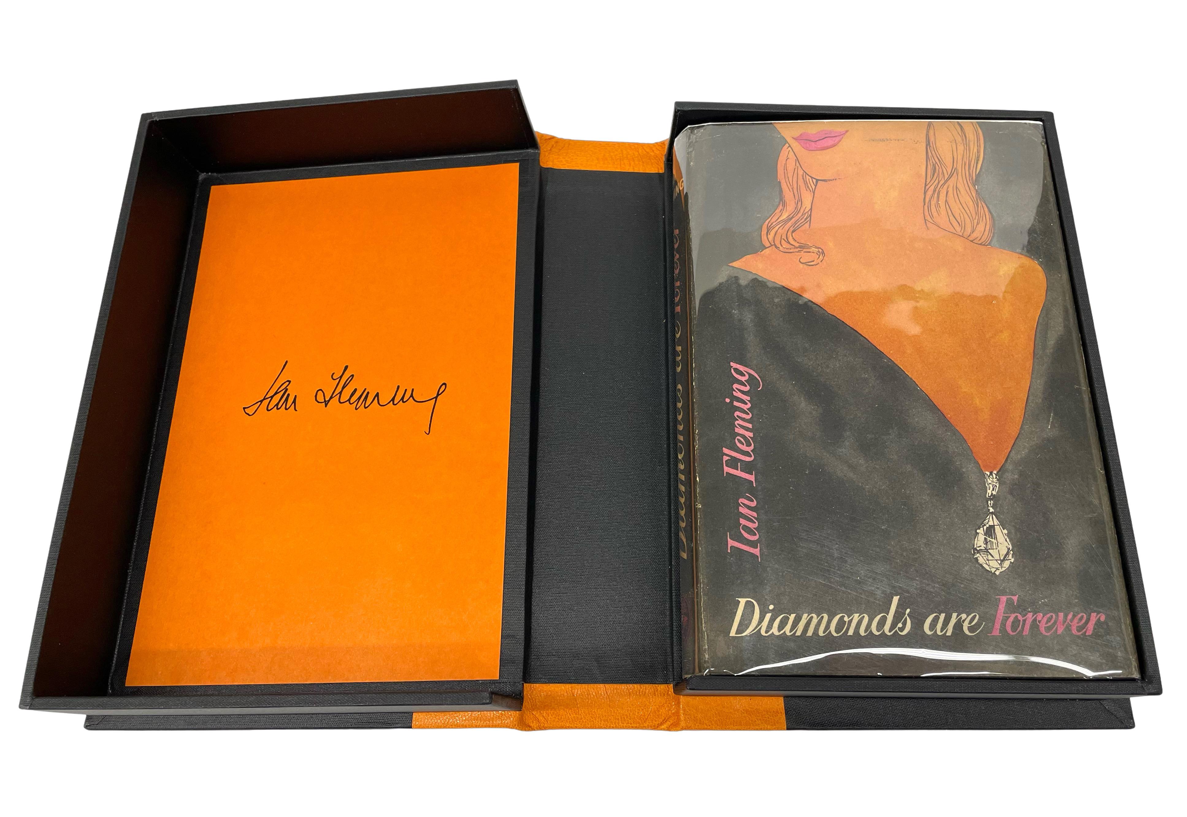 Mid-Century Modern Diamonds are Forever by Ian Fleming, First Edition in Original Dust Jacket, 1956
