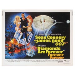 Vintage Diamonds Are Forever, Unframed Poster, 1971