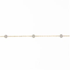 Diamonds by The Yard Double Sided 18 Karat Gold Necklace