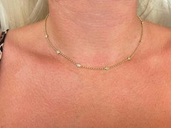 Diamonds by the Yard Necklace in 18k Yellow Gold