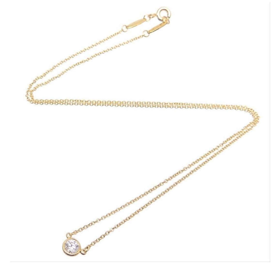diamonds by the yard necklace gold