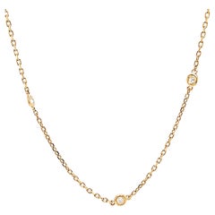 Diamonds by the Yard Yellow Gold Chain Necklace