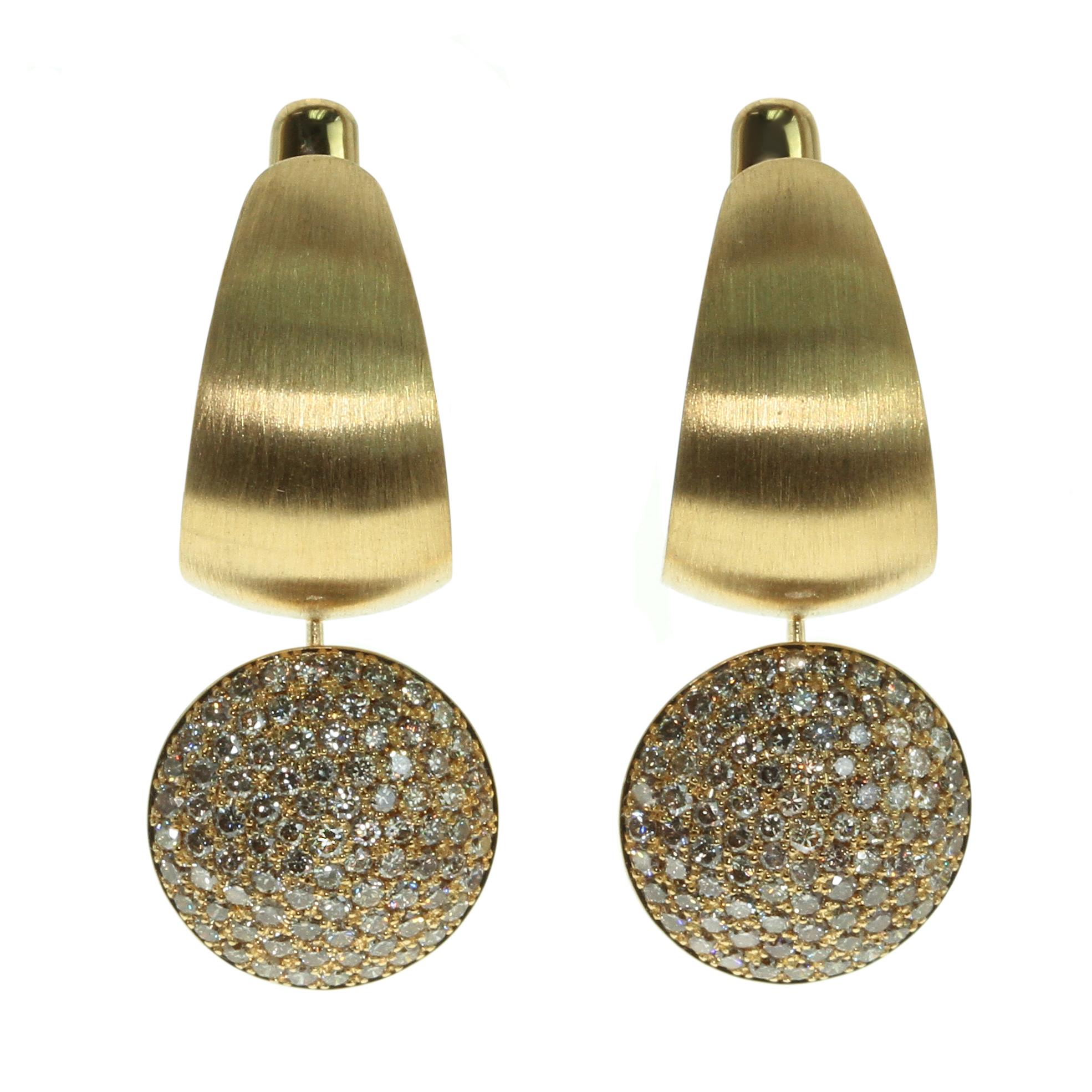Diamonds Colored Enamel 18 Karat Yellow Gold Kaleidoscope Ring Earrings Suite

Please take a look at one of our trade mark texture in Kaleidoscope Collection - 