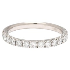 Diamonds Direct .50ctw Diamond Band Ring, 14k White Gold, Ring Size 5.25