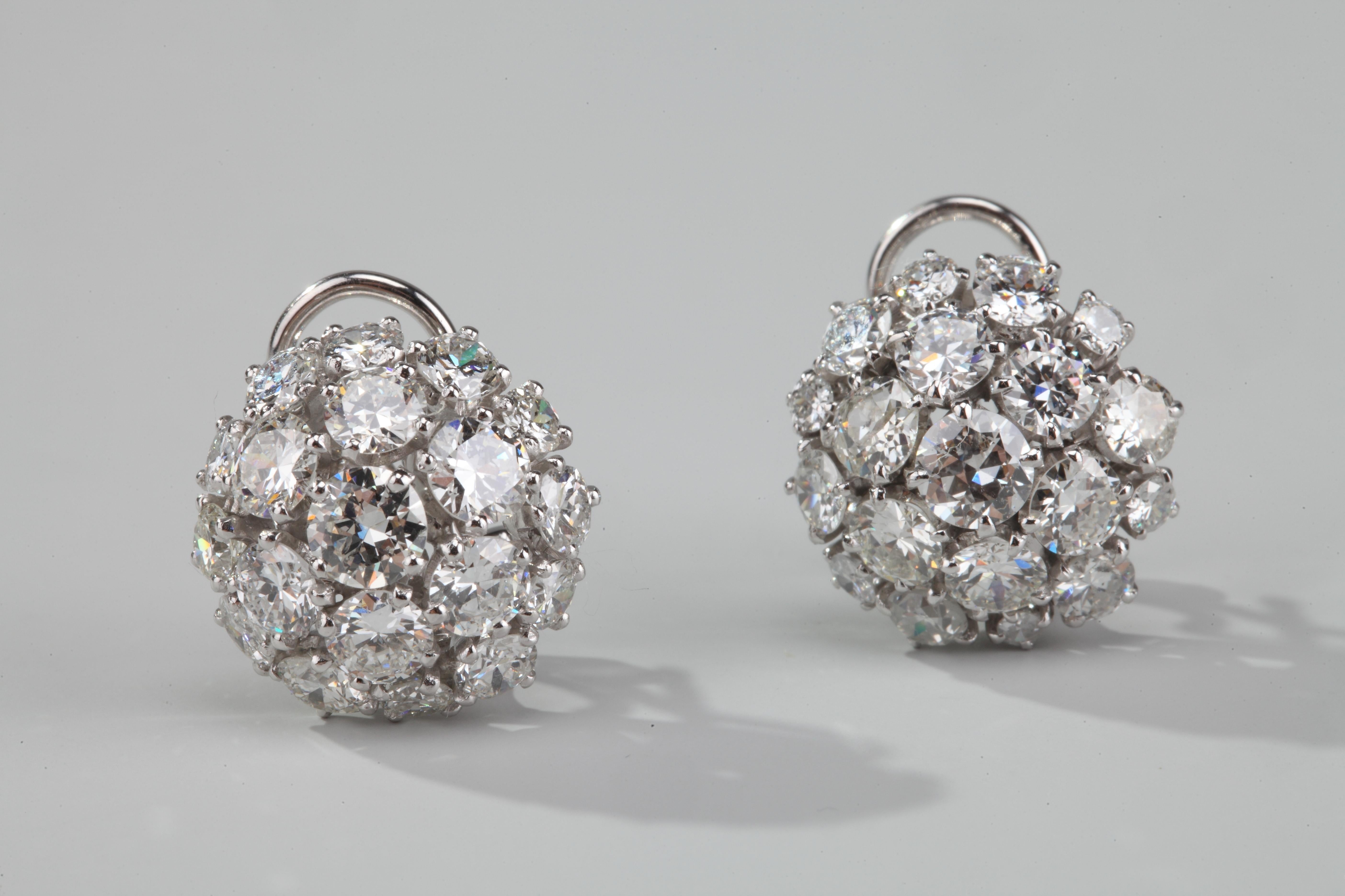 Diamonds Earrings (Rundschliff) im Angebot