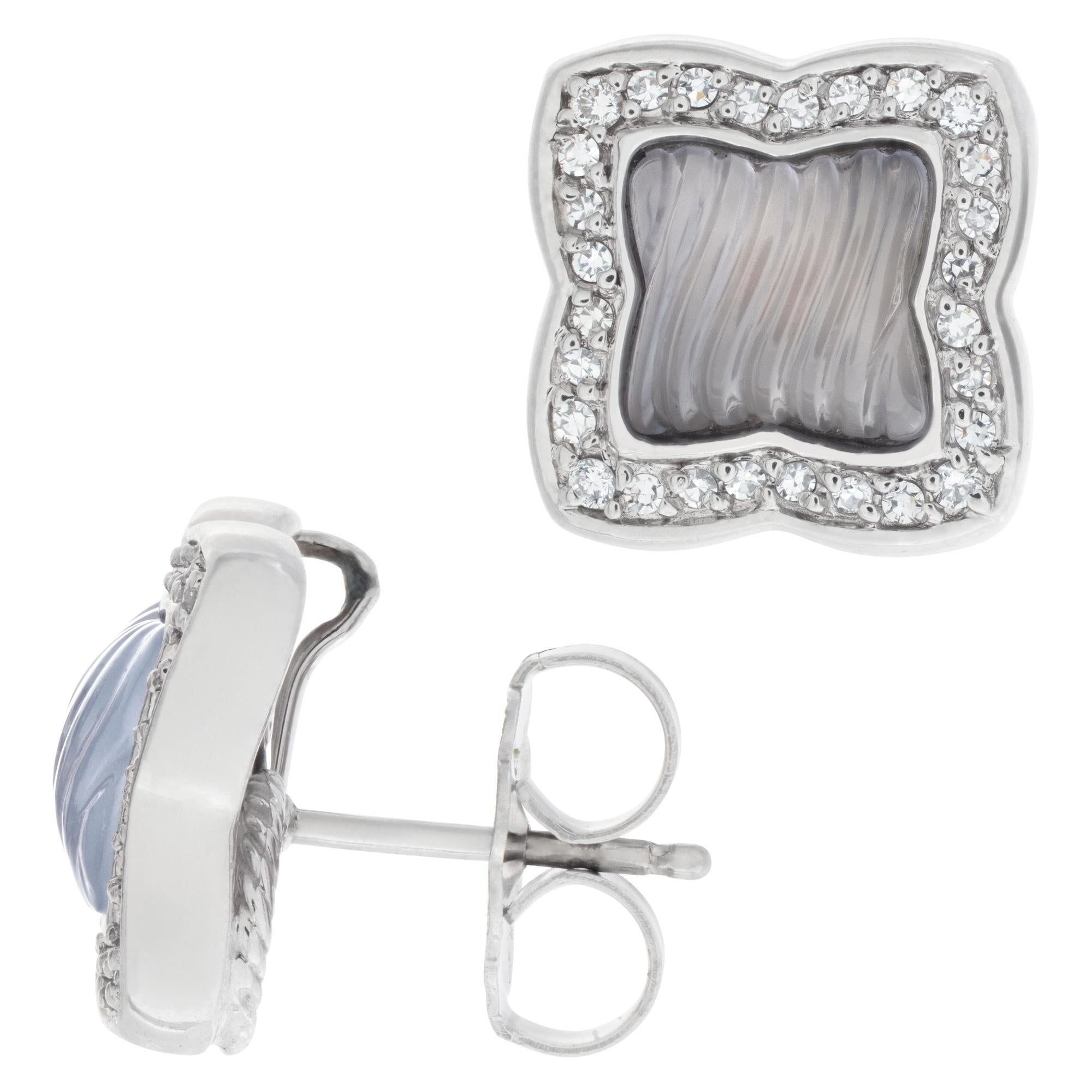 david yurman quatrefoil earrings