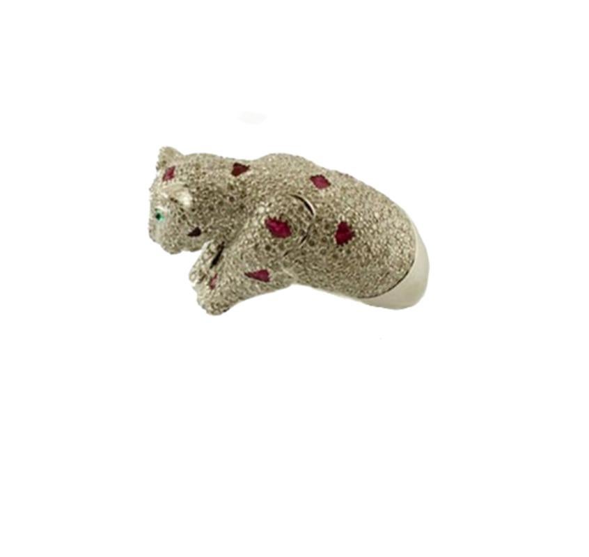 bear engagement ring