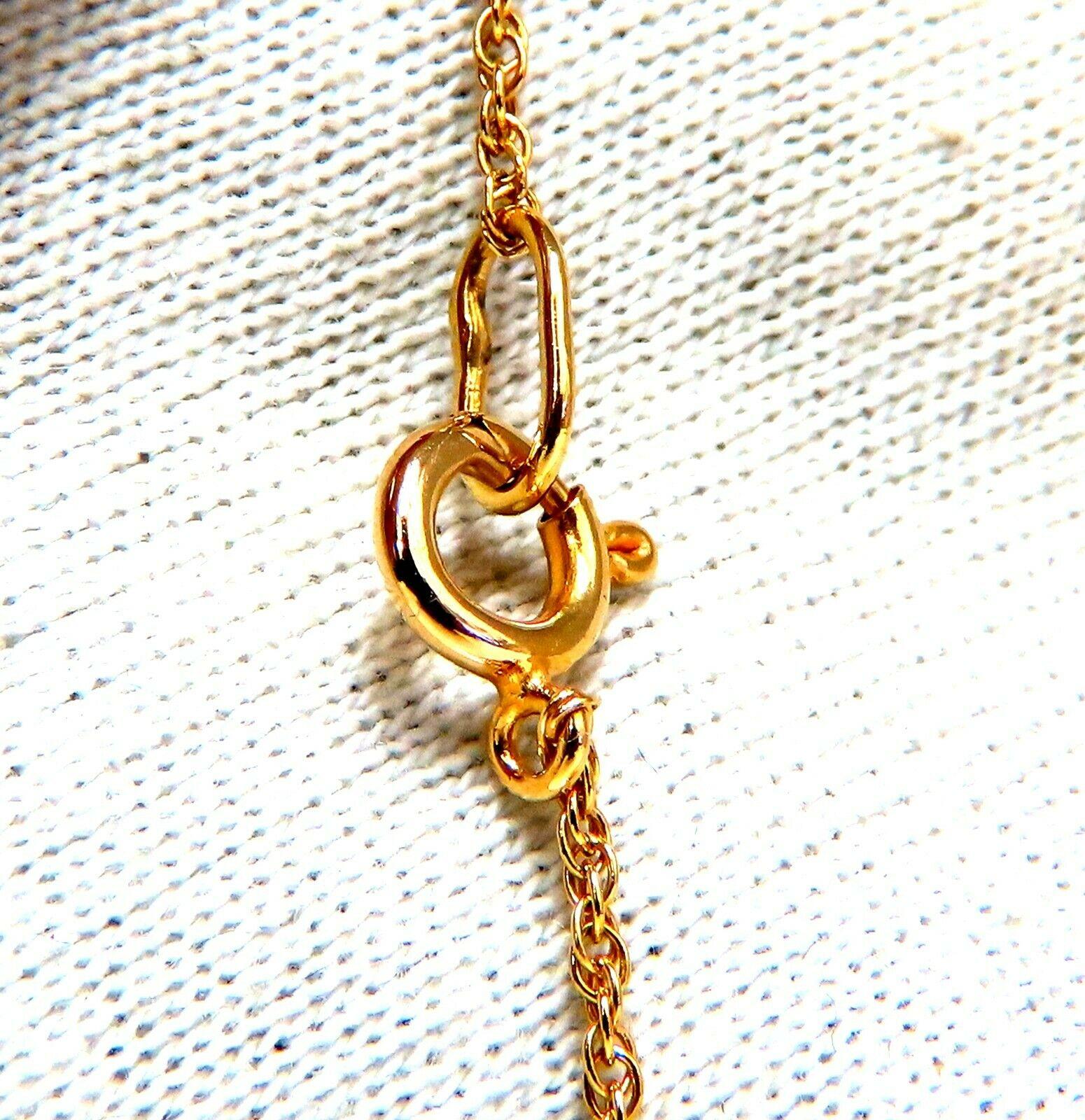 Collier Emoji en or jaune 14 carats et diamants Unisexe en vente