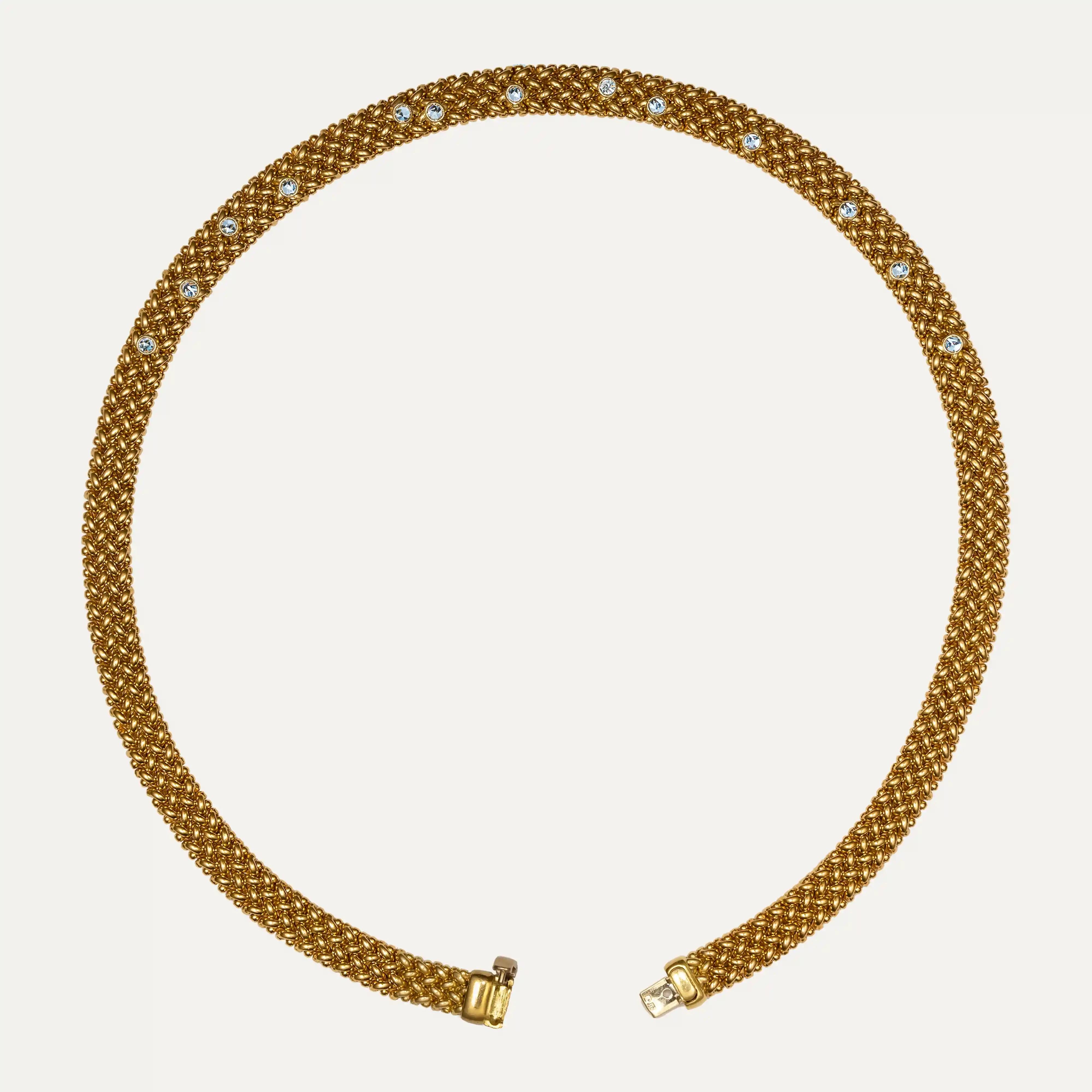 Contemporary Diamonds Gold Kropfband (Zeitgenössisch) im Angebot