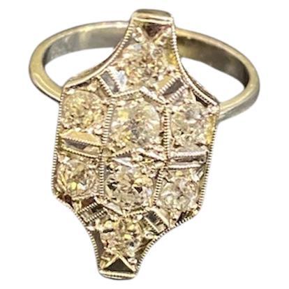 Diamonds Gold Ring For Sale