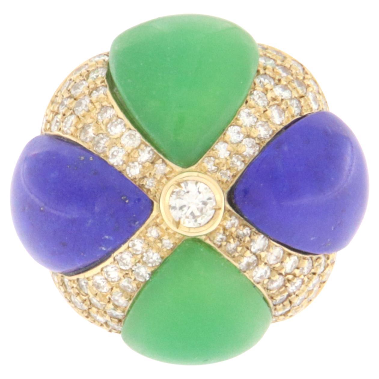 18K Jade Ring