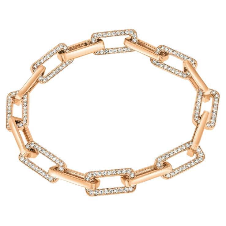 Diamonds Link Bracelet For Sale