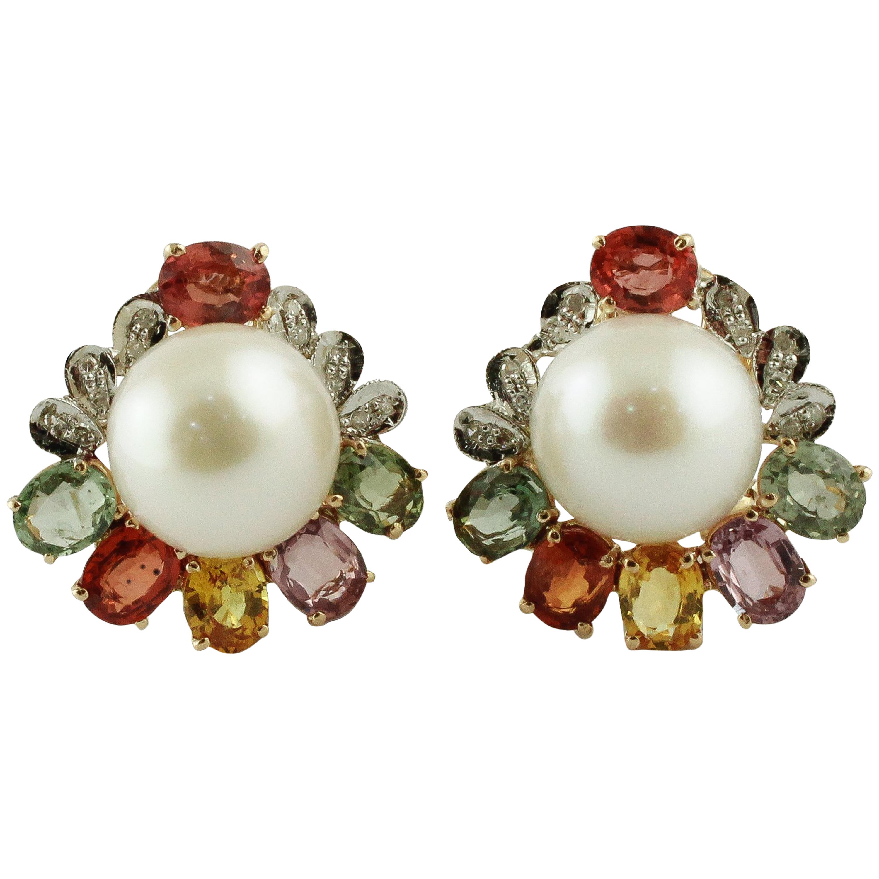 Pearl Envy in a Rose Gold Earring For Sale at 1stDibs