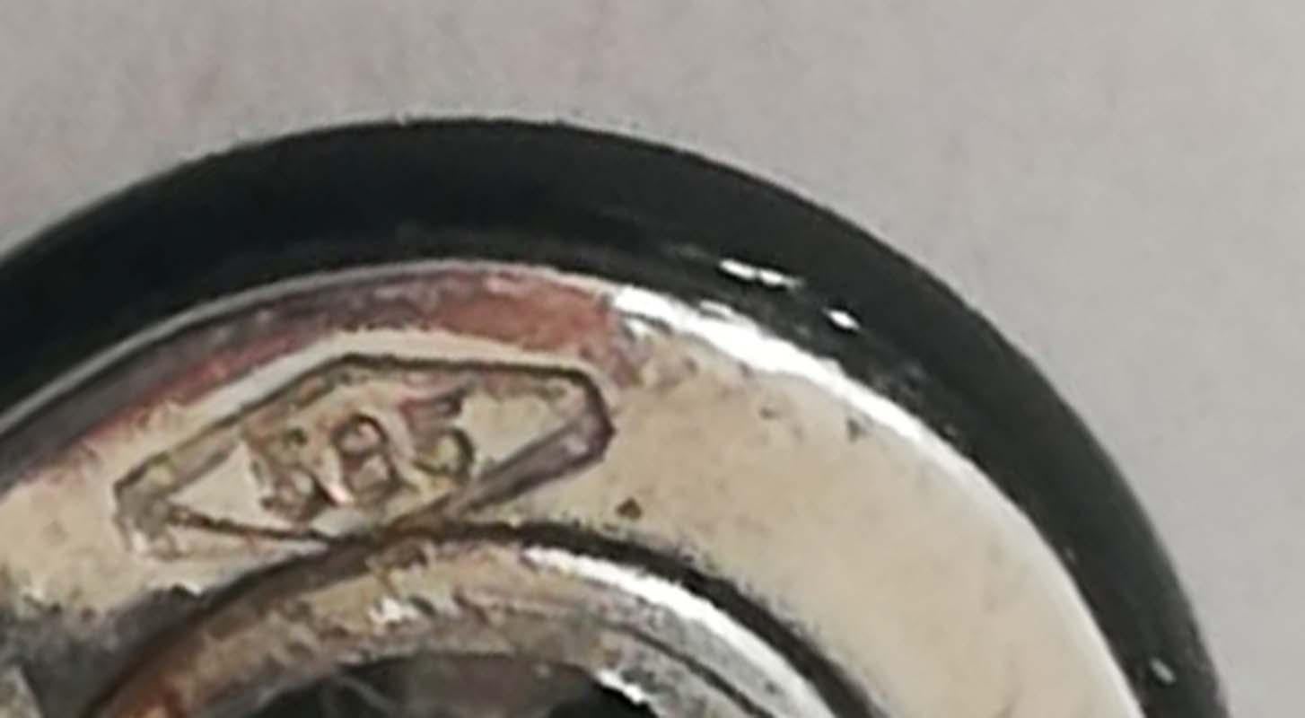 De las mujeres Diamantes, ónix, oro blanco de 14 quilates Pendientes. en venta