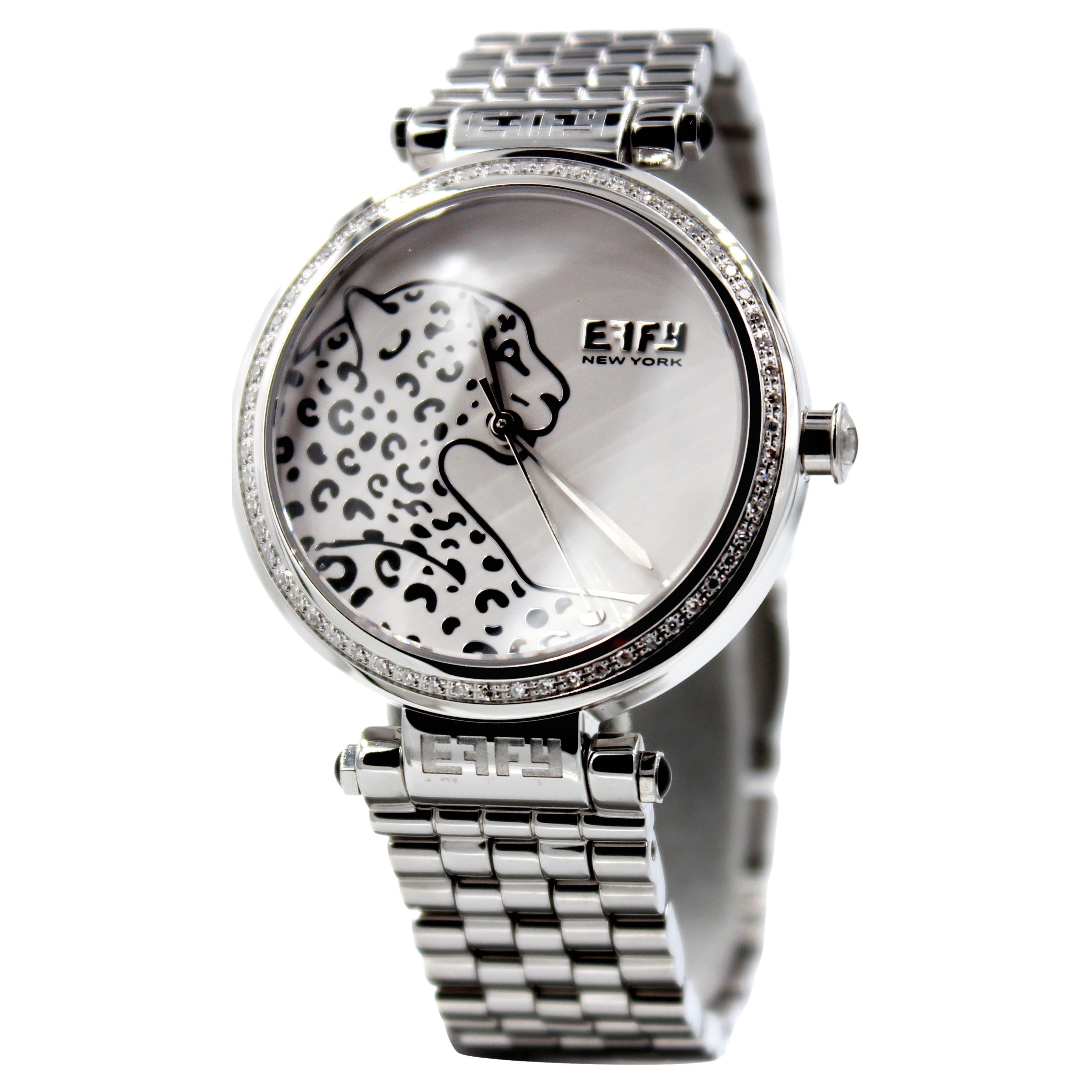Diamonds Pave Dial Luxury Swiss Quartz Exotic Watch For Sale