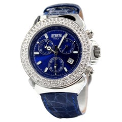 Diamonds Pave Dial Luxury Swiss Quartz Exotic Watch