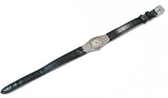 Diamanten, Retrò-Armband/Uhr aus Platin.