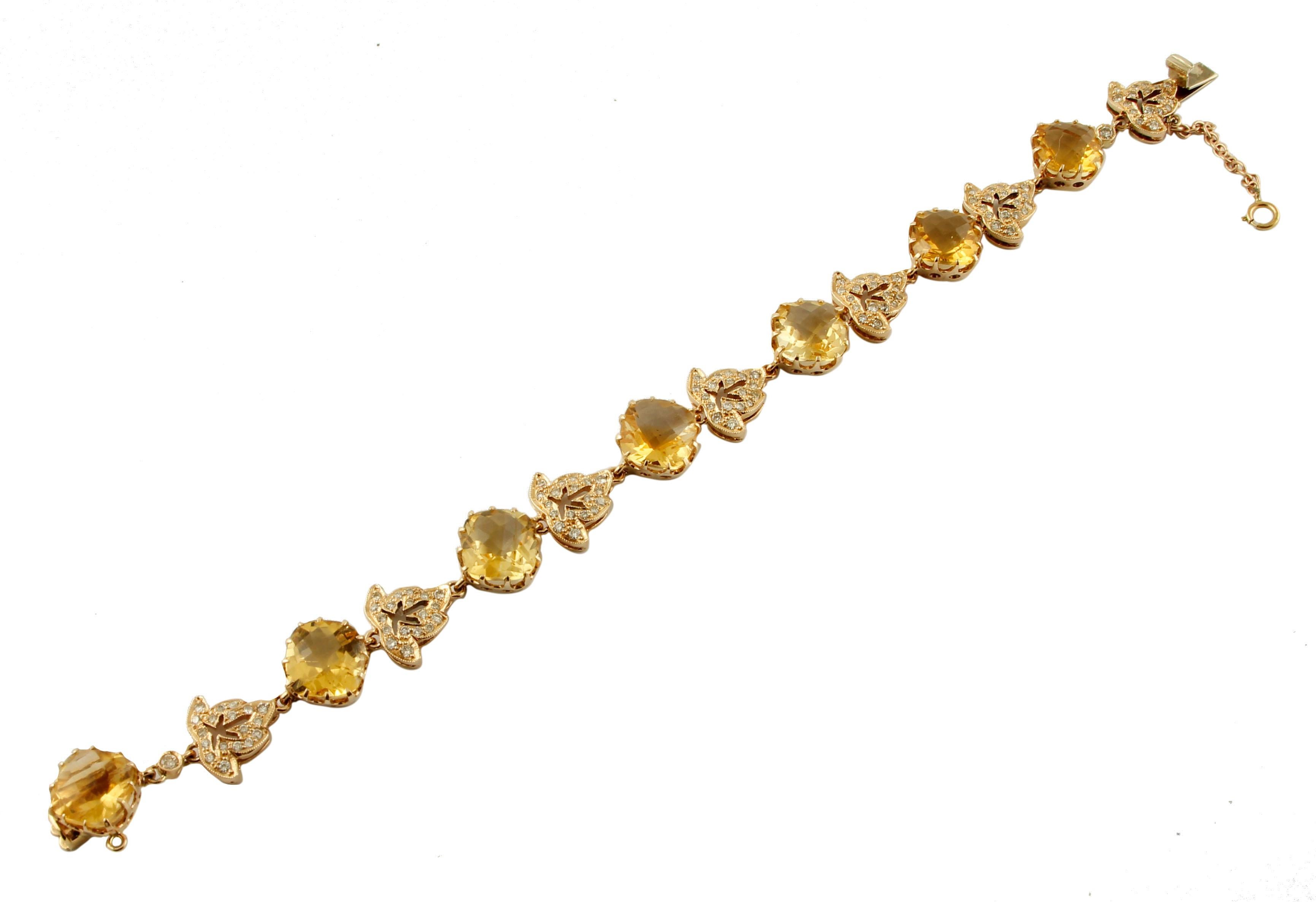 yellow topaz bracelet