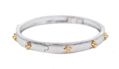 Diamonds, 18 Karat White and Yellow Gold Bracelet