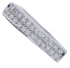 Diamonds, 18 Karat White Gold Modern Ring