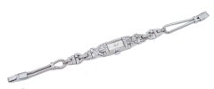 Diamonds, Platinum Bracelet/Watch