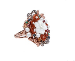 Diamonds, Sapphires, Rubies, Emeralds, Stones, Pearls, Gold and Silver Ring.