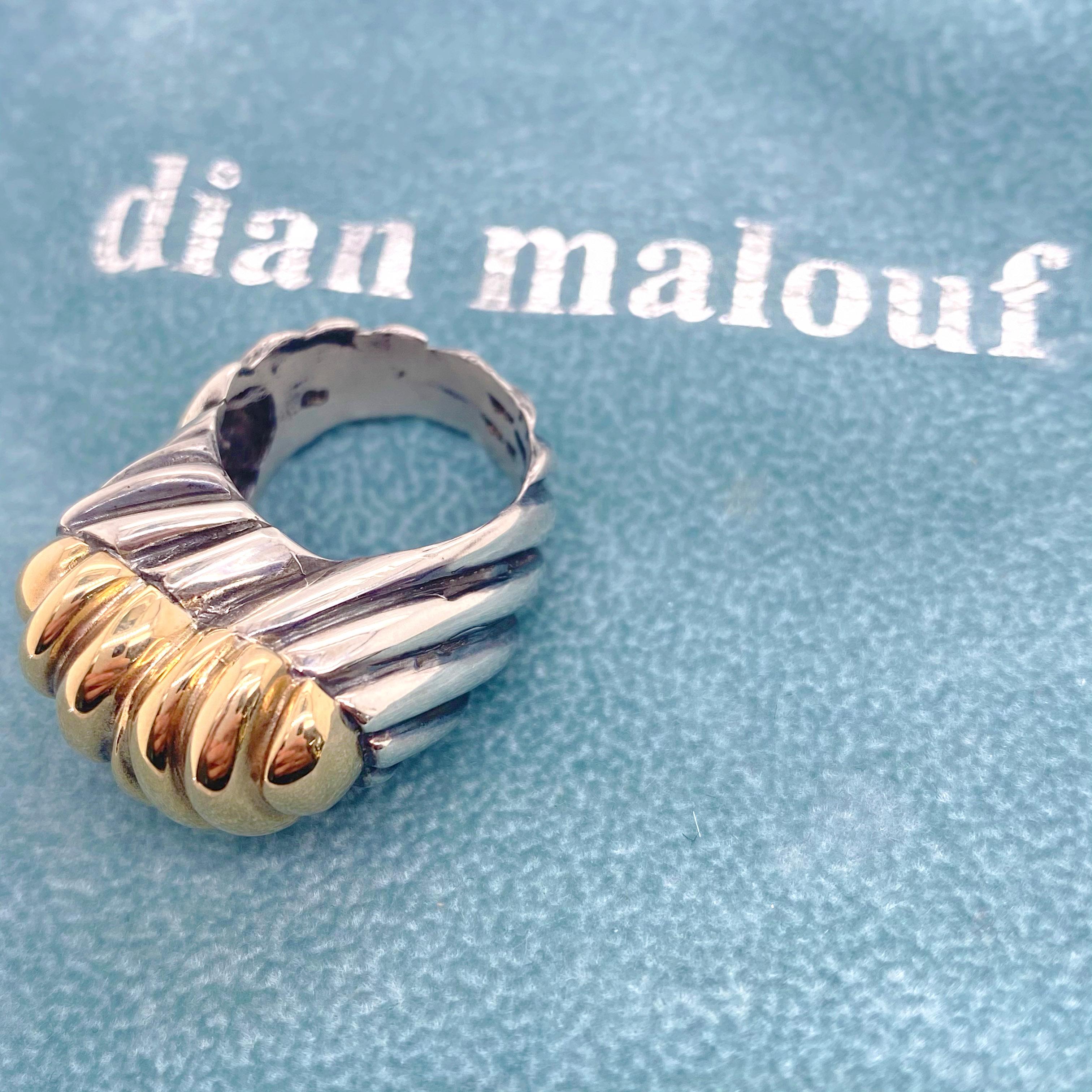 dian malouf heart ring