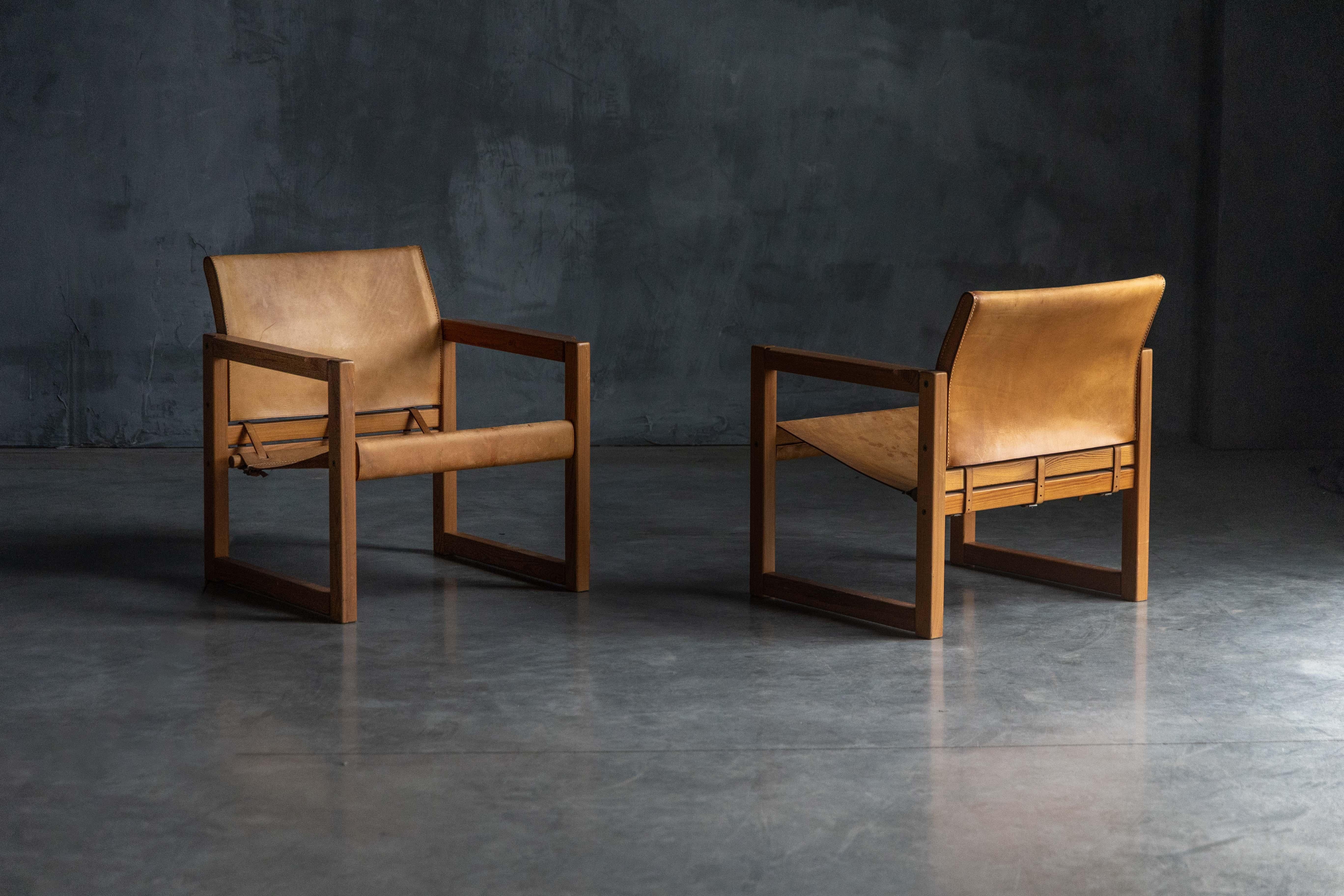 Scandinavian Modern Diana Armchairs by Karin Mobring for Ikea, Sweden, 1970s For Sale