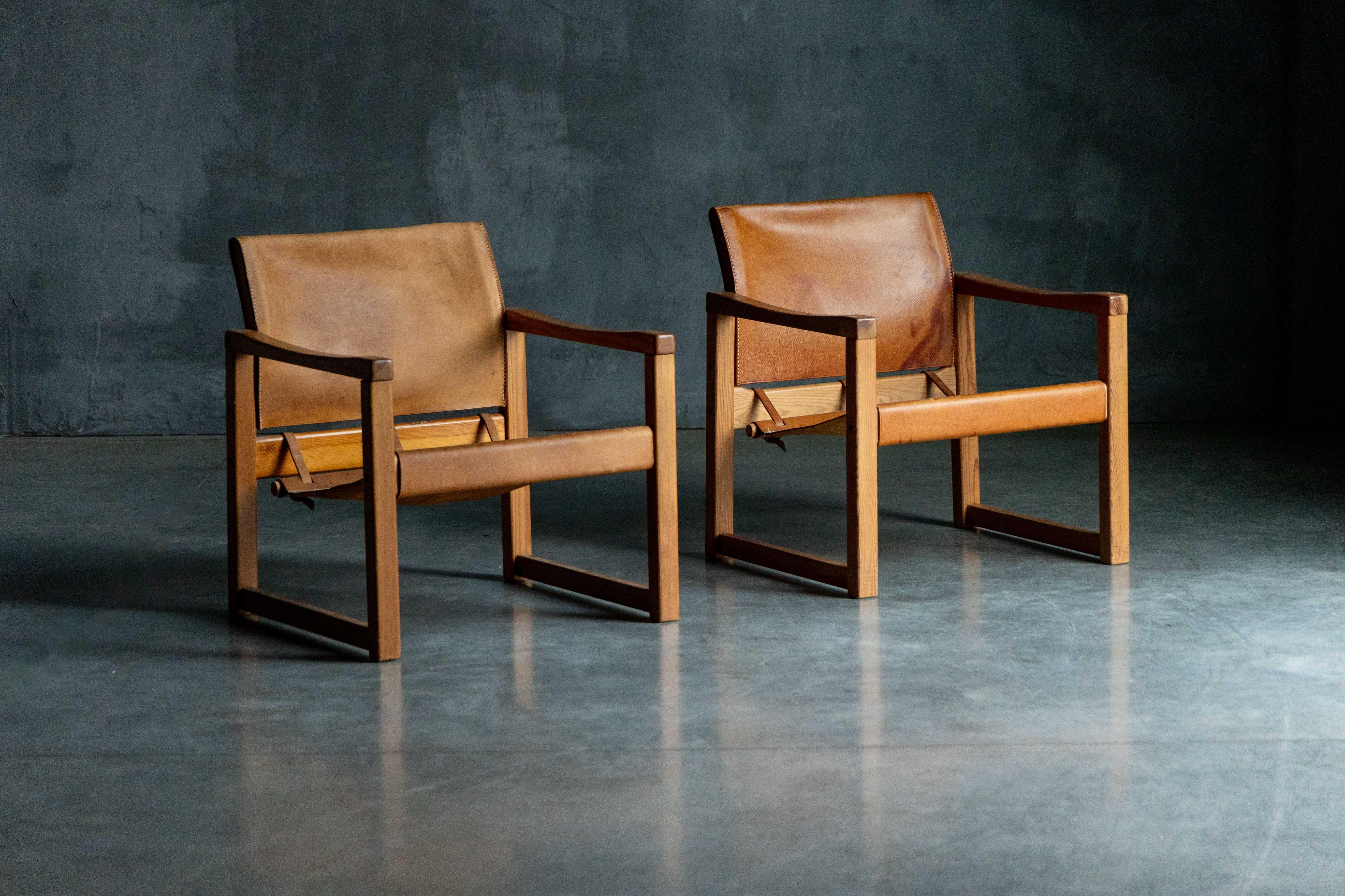 Scandinavian Modern Diana Armchairs by Karin Mobring for Ikea, Sweden, 1970s For Sale