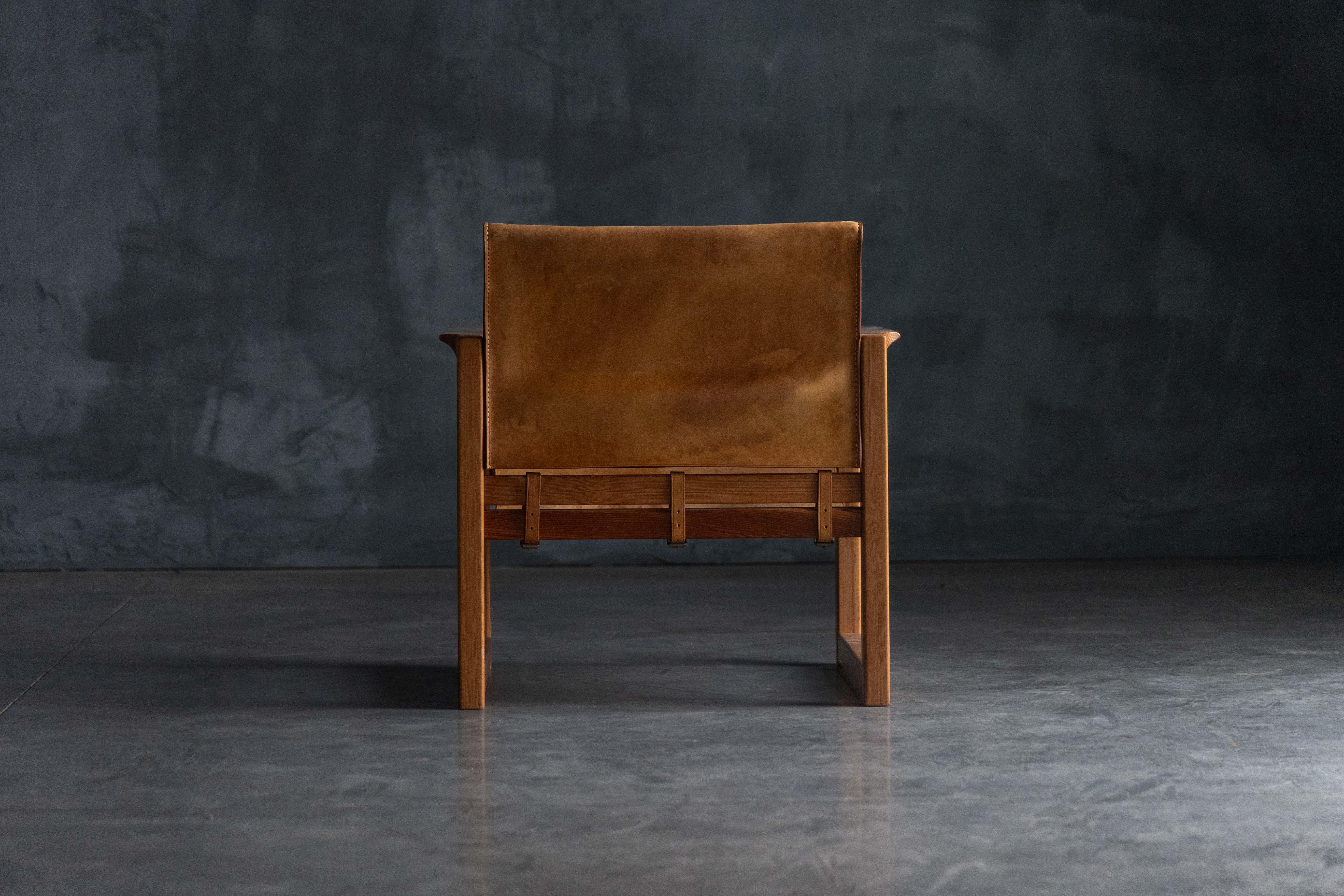 Leather Diana Armchairs by Karin Mobring for Ikea, Sweden, 1970s For Sale