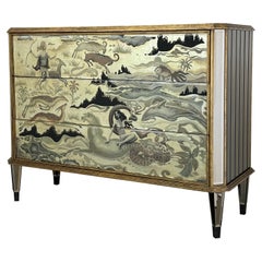 Used "Diana" Art Deco Cabinet by Jean de Merry