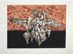 Diana Balboa, ¨Rumberos en La Habana II¨, 2001, Engraving, 22x29.9 in