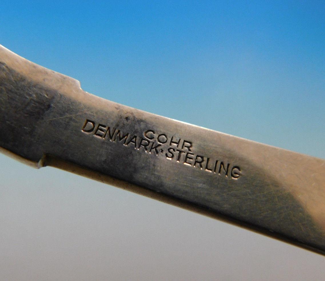 Service de couverts danois en argent sterling Diana by Cohr, 34 pièces, faits à la main en vente 1