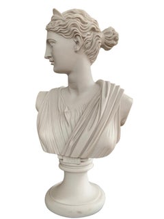 Diana Chasseresse Bust Sculpture, 20th Century